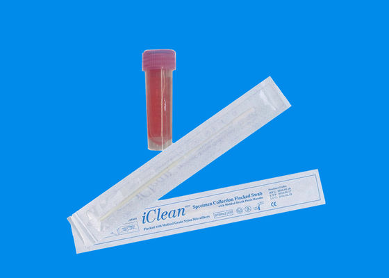 توافد فيروسي ستيك مسحات Iclean المتاح Vtm مع مسحة الأنف