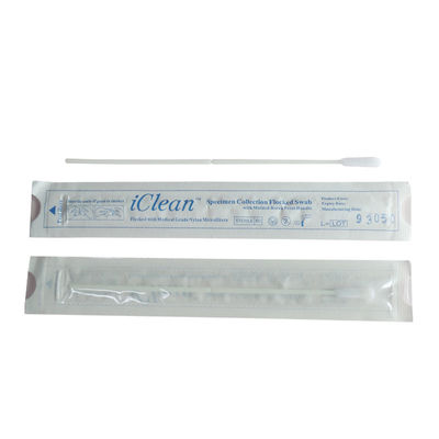 مجموعة أخذ العينات من الفم مسحات الأنف المتدفقة من ألياف النايلون مسحات رأس Cleanmo CM-FS915