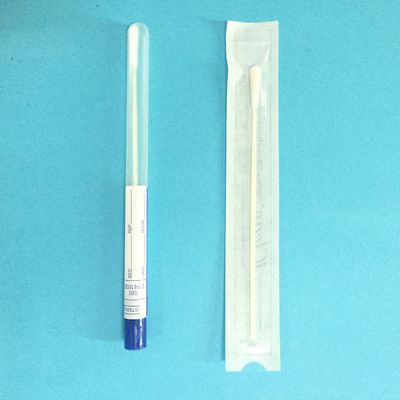 خلية الأنف البلعومية الأنفية الشفوية تجمع مسحات مختبر الأنفلونزا من النايلون المتدفق