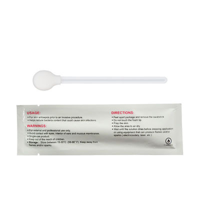 70٪ IPA 2٪ CHG Chlorhexidine Gluconate مسحة عصا تعقيم جلد المريض