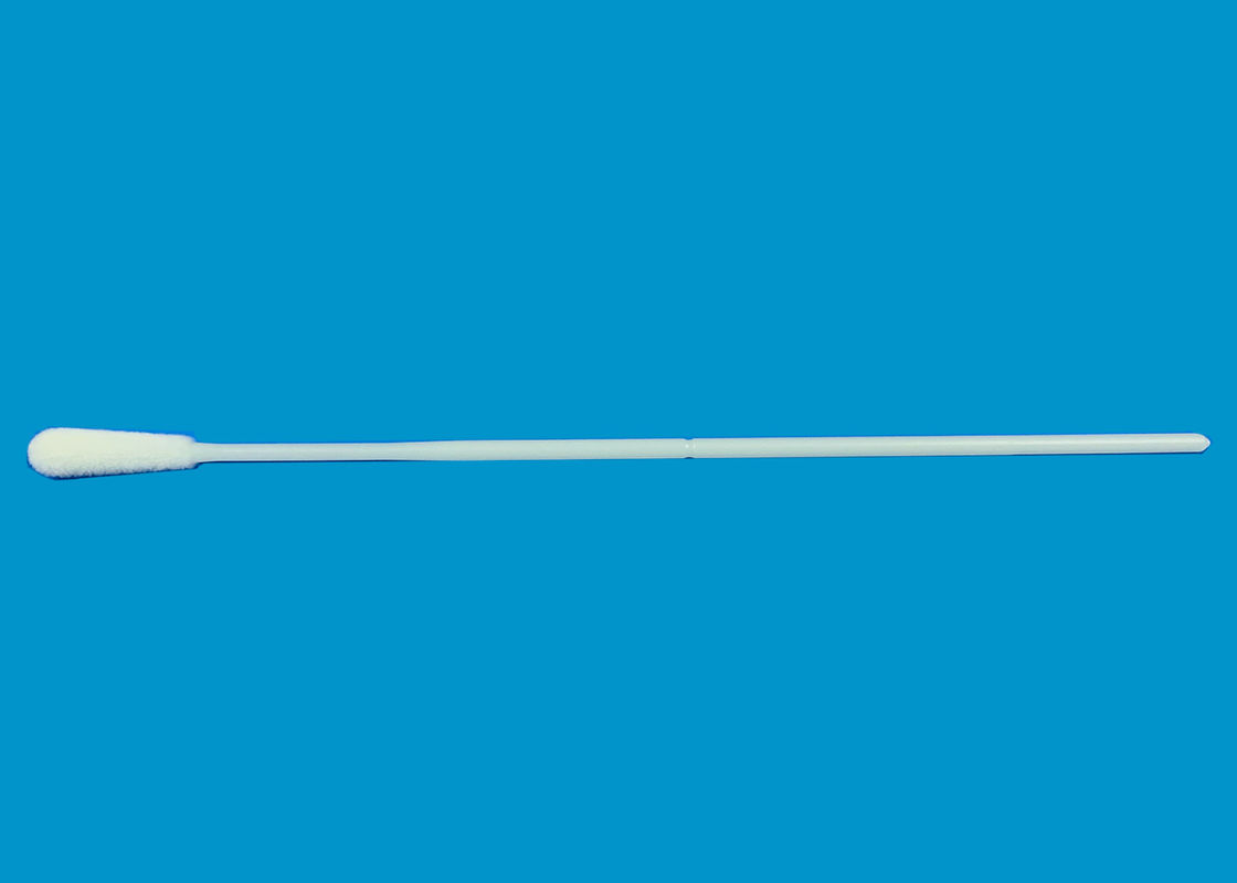 يمكن التخلص منها من ألياف النايلون عن طريق الفم مسحة الحلق لاختبار Klb / أخذ عينات Iclean Swabs